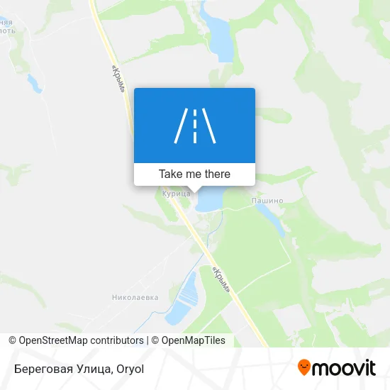 Береговая Улица map