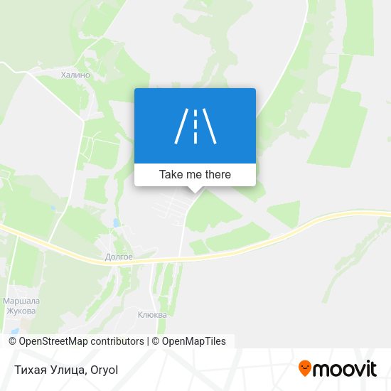 Тихая Улица map