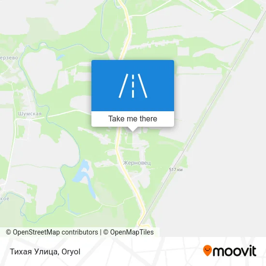 Тихая Улица map