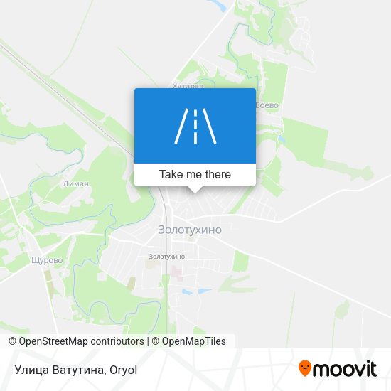 Улица Ватутина map