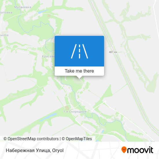Набережная Улица map