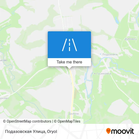 Подазовская Улица map