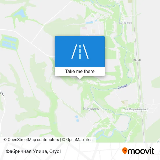 Фабричная Улица map