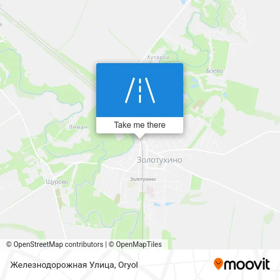 Железнодорожная Улица map