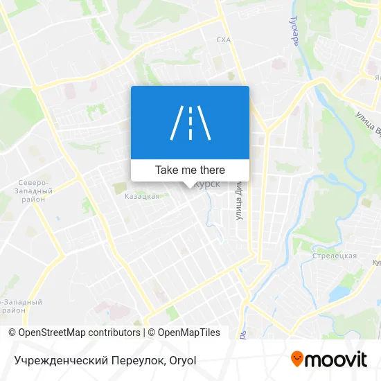 Учрежденческий Переулок map