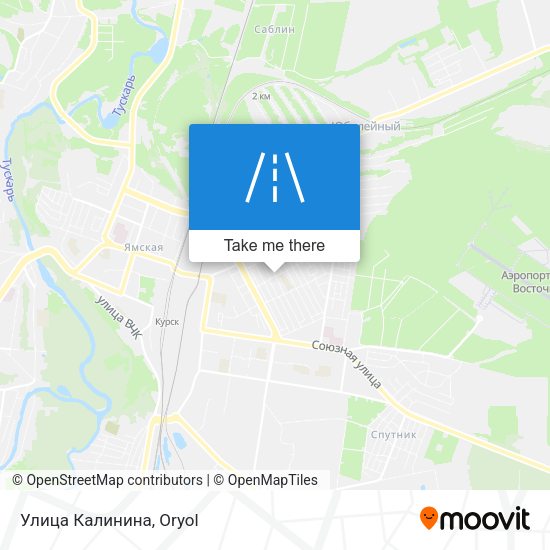 Улица Калинина map