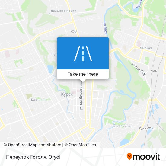 Переулок Гоголя map