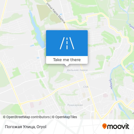 Погожая Улица map