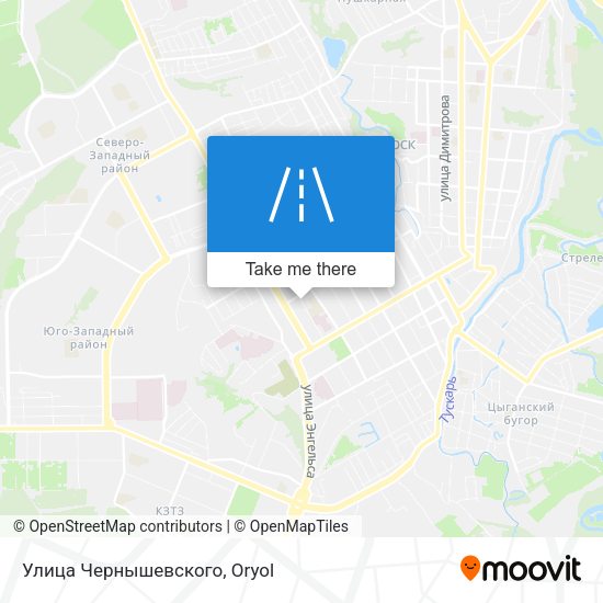 Улица Чернышевского map