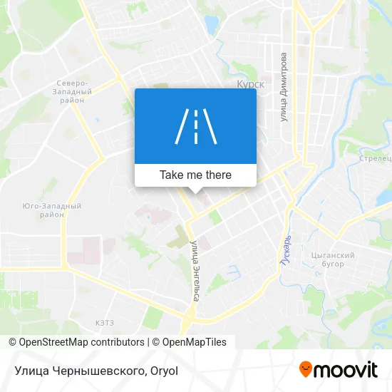 Улица Чернышевского map