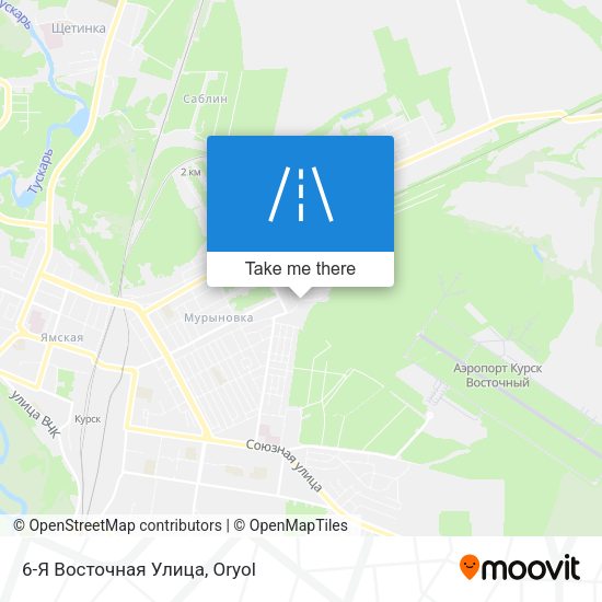 6-Я Восточная Улица map