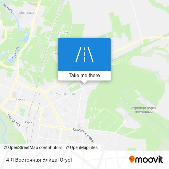 4-Я Восточная Улица map