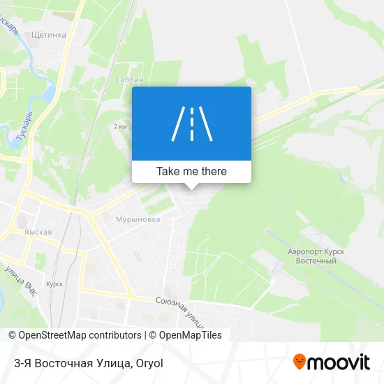 3-Я Восточная Улица map