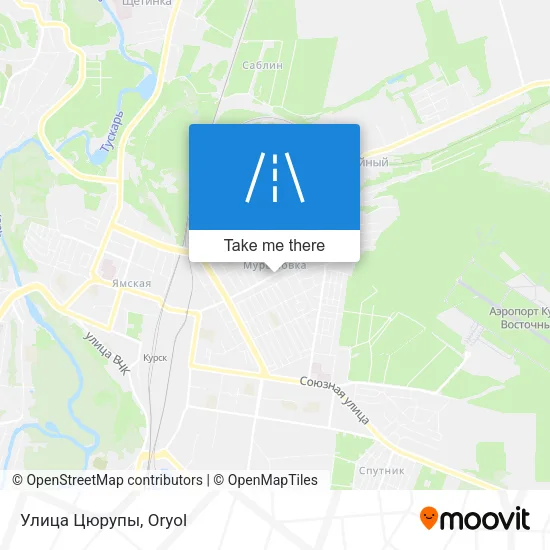 Улица Цюрупы map
