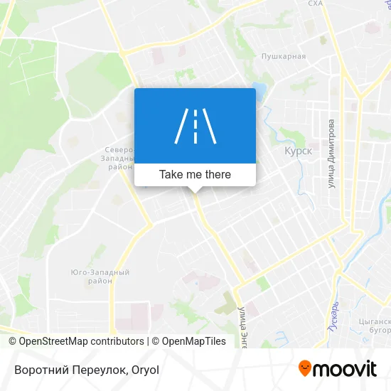 Воротний Переулок map