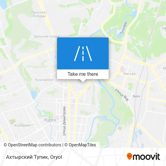 Ахтырский Тупик map