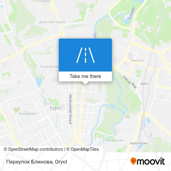 Переулок Блинова map