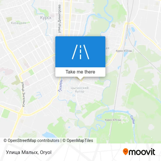 Улица Малых map
