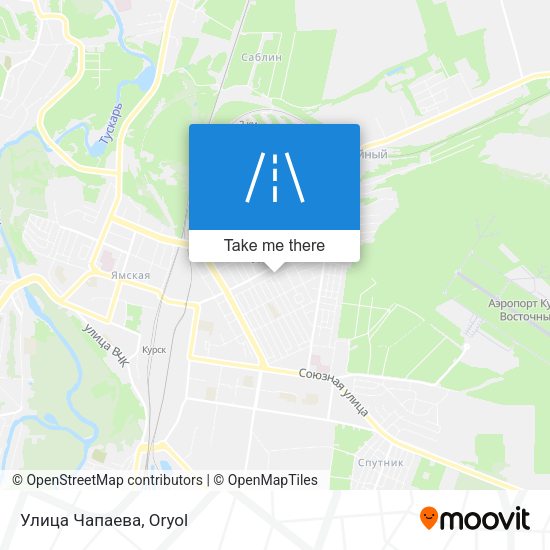 Улица Чапаева map