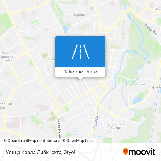 Улица Карла Либкнехта map