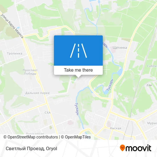Светлый Проезд map