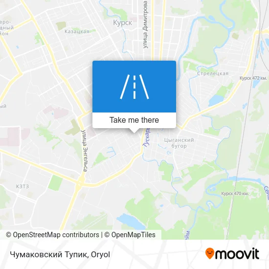 Чумаковский Тупик map