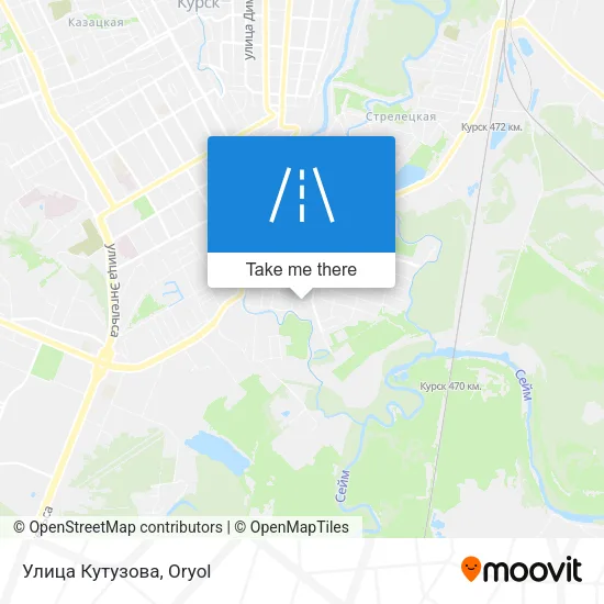 Улица Кутузова map