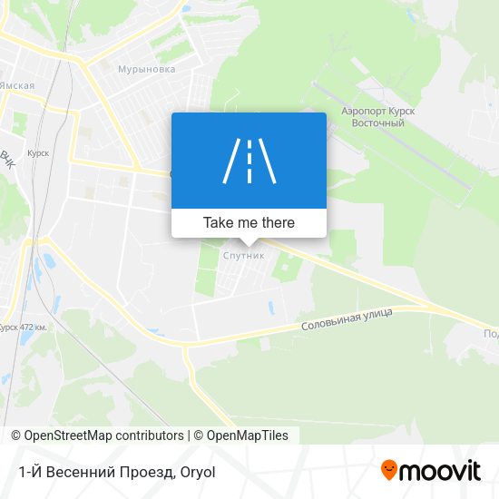 1-Й Весенний Проезд map