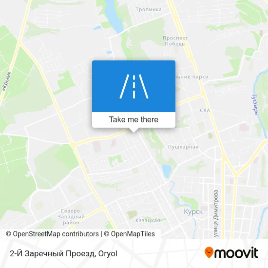 2-Й Заречный Проезд map