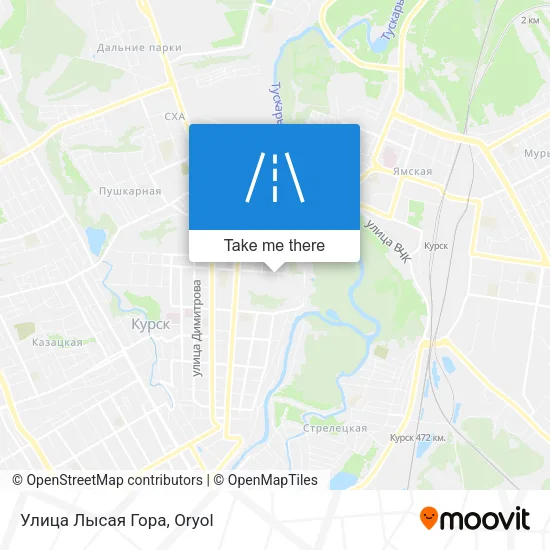 Улица Лысая Гора map