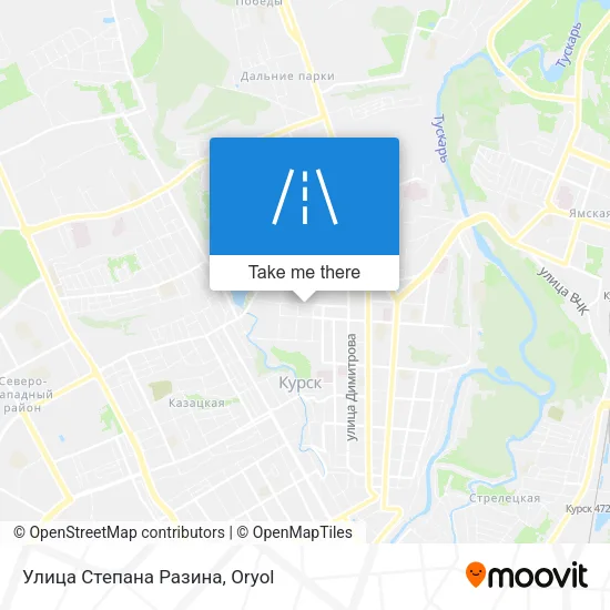 Улица Степана Разина map