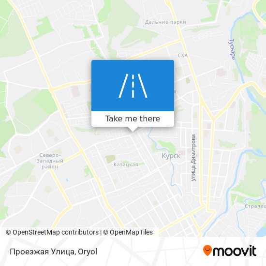 Проезжая Улица map
