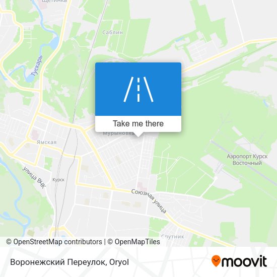Воронежский Переулок map