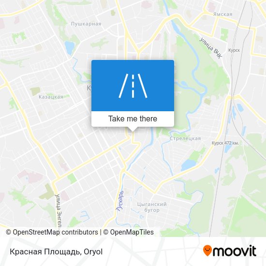 Красная Площадь map
