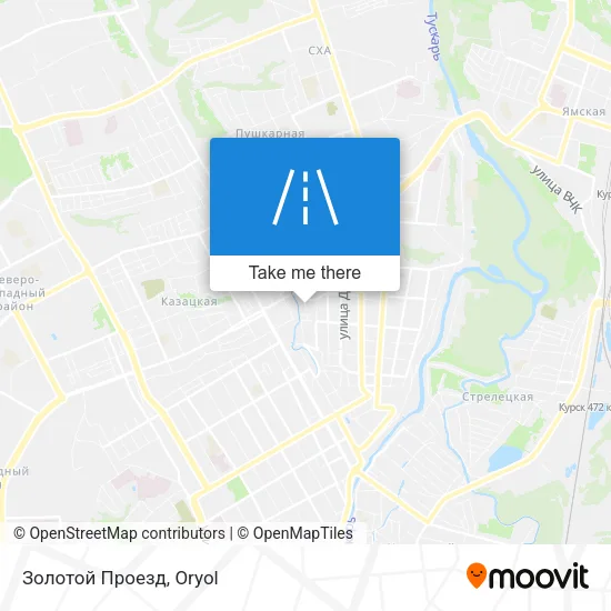 Золотой Проезд map