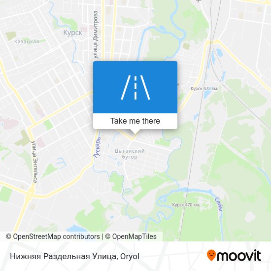 Нижняя Раздельная Улица map