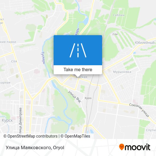Улица Маяковского map