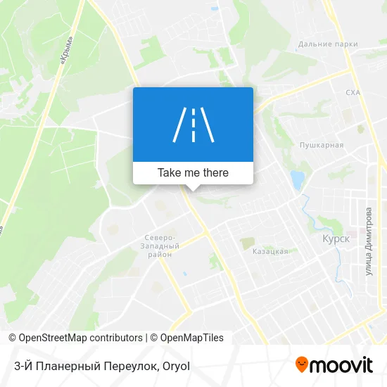 3-Й Планерный Переулок map