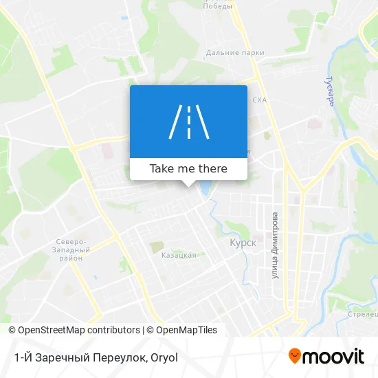 1-Й Заречный Переулок map