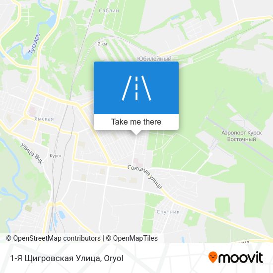 1-Я Щигровская Улица map