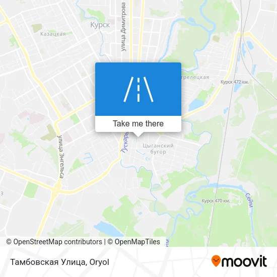 Тамбовская Улица map