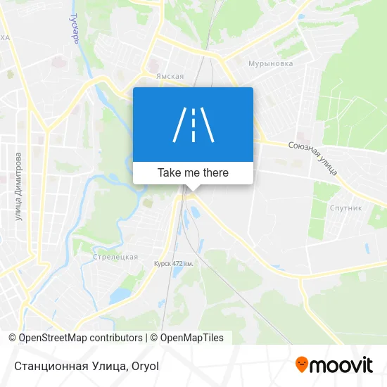 Станционная Улица map