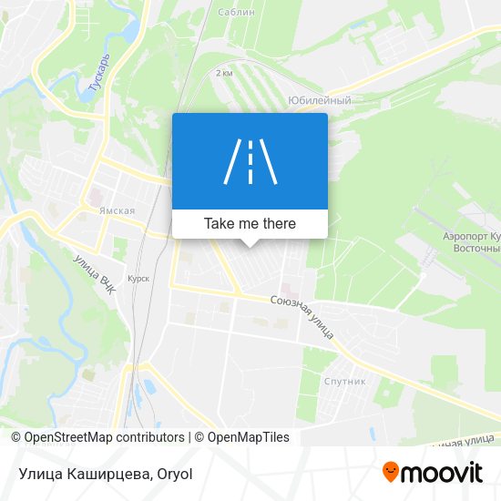 Улица Каширцева map