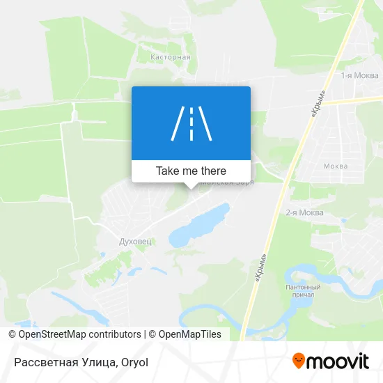 Рассветная Улица map