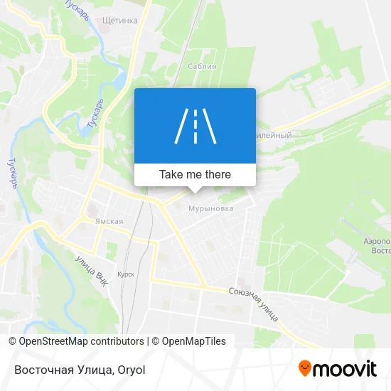 Восточная Улица map