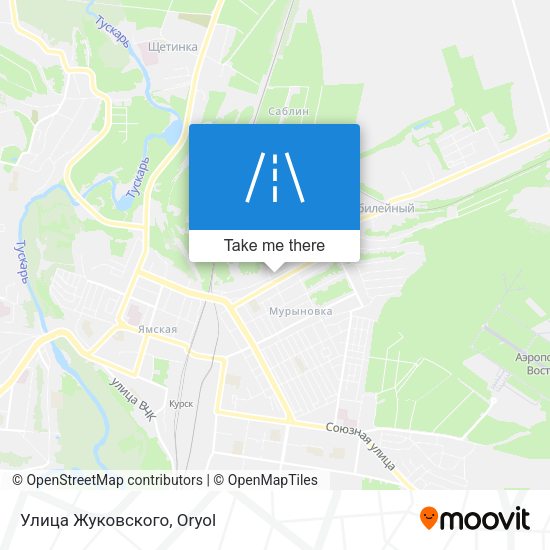 Улица Жуковского map