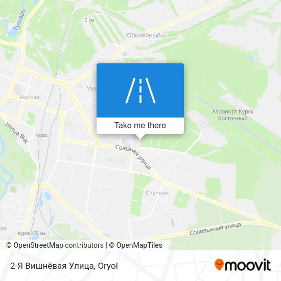 2-Я Вишнёвая Улица map