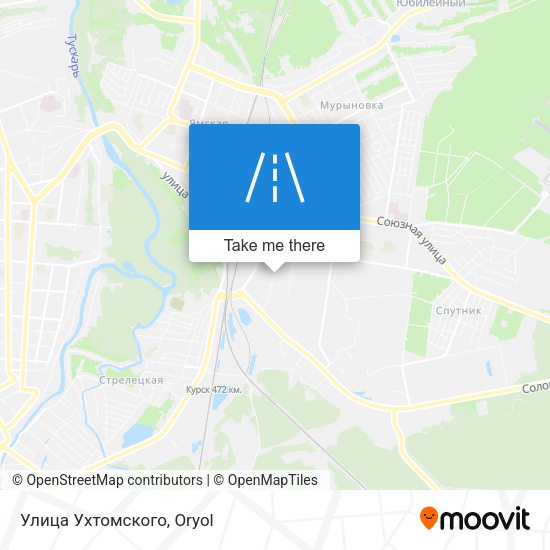 Улица Ухтомского map