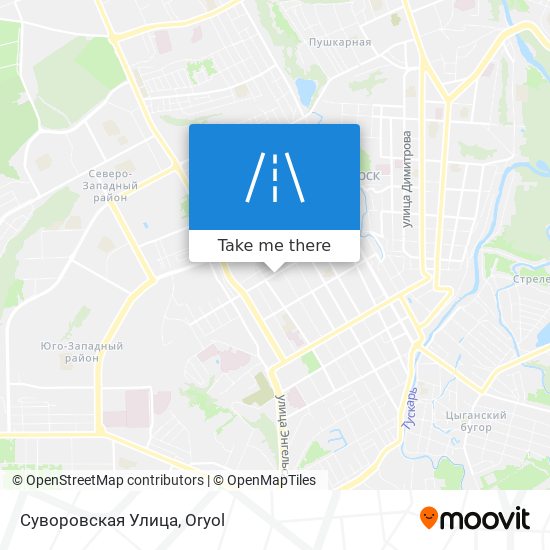 Суворовская Улица map