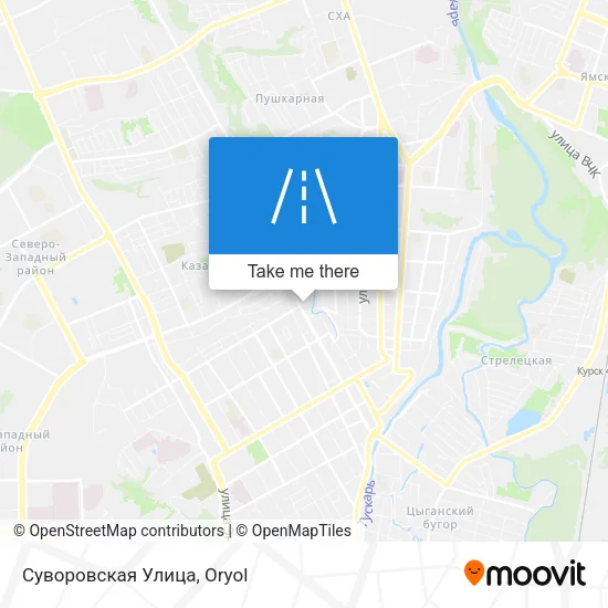 Суворовская Улица map